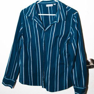 Striped Button Down Shirt